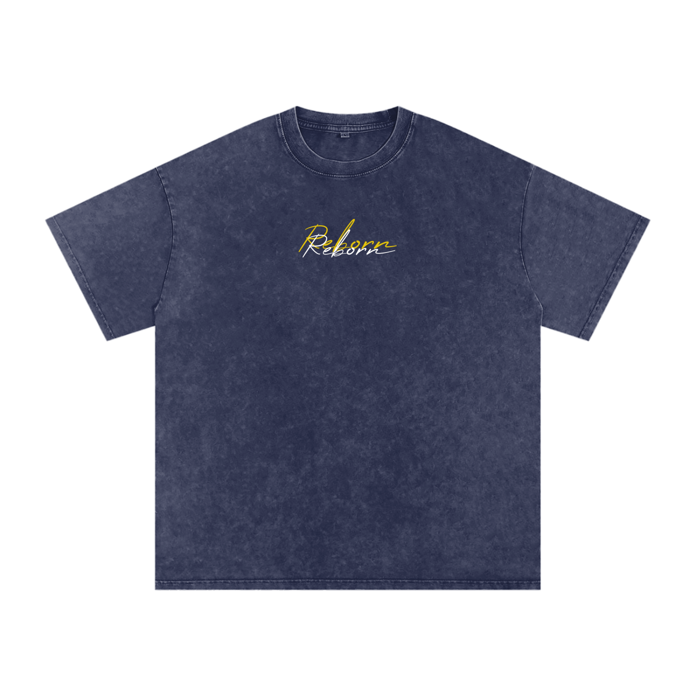 Reborn Snow Washed Oversized Cotton T-Shirt