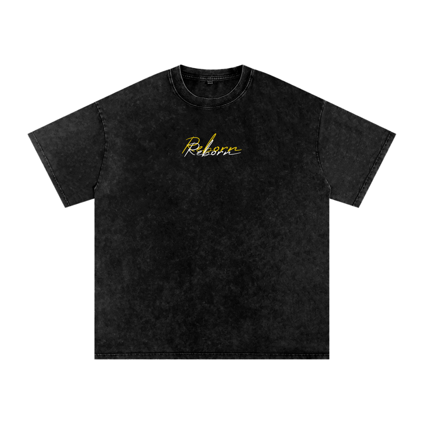 Reborn Snow Washed Oversized Cotton T-Shirt