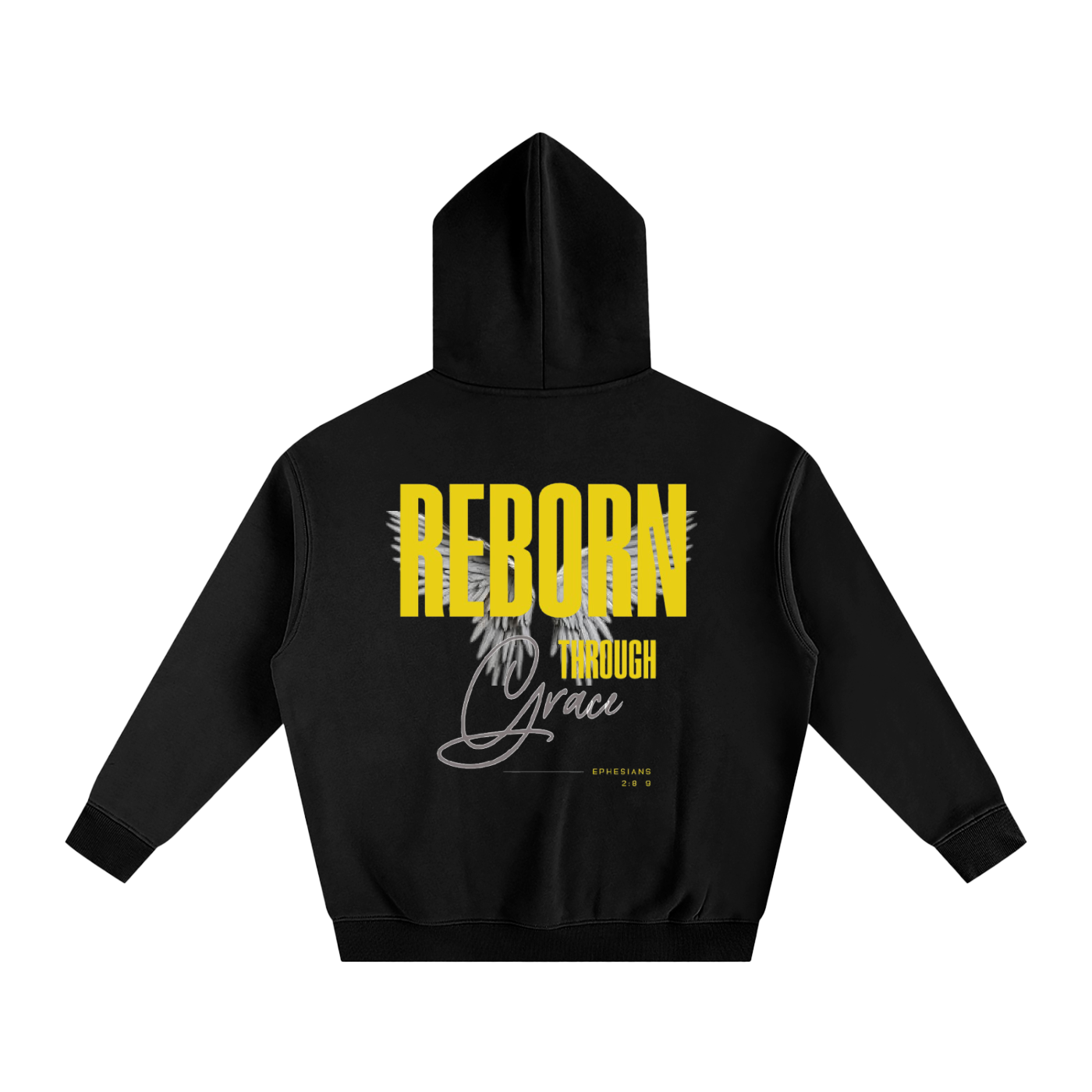 Reborn Oversize Fleeced Hoodie