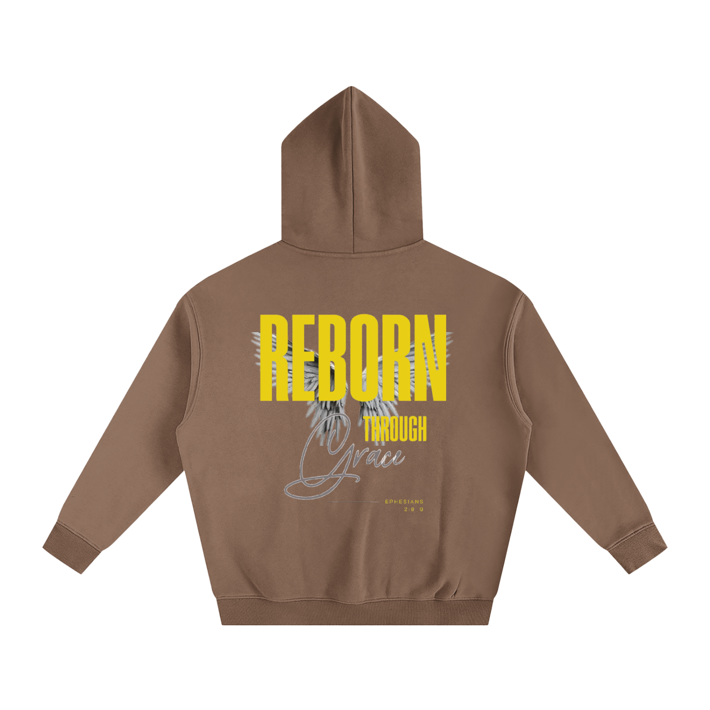 Reborn Oversize Fleeced Hoodie