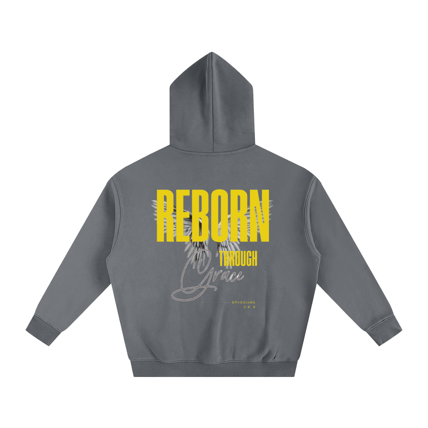 Reborn Oversize Fleeced Hoodie