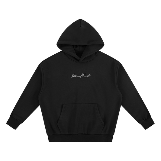 blank SteadFast Essential Heavyweight Boxy Fleece Hoodie