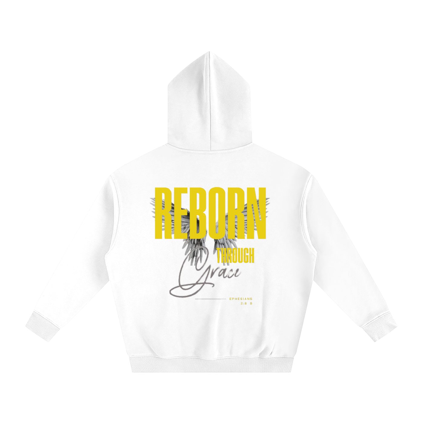 Reborn Oversize Fleeced Hoodie