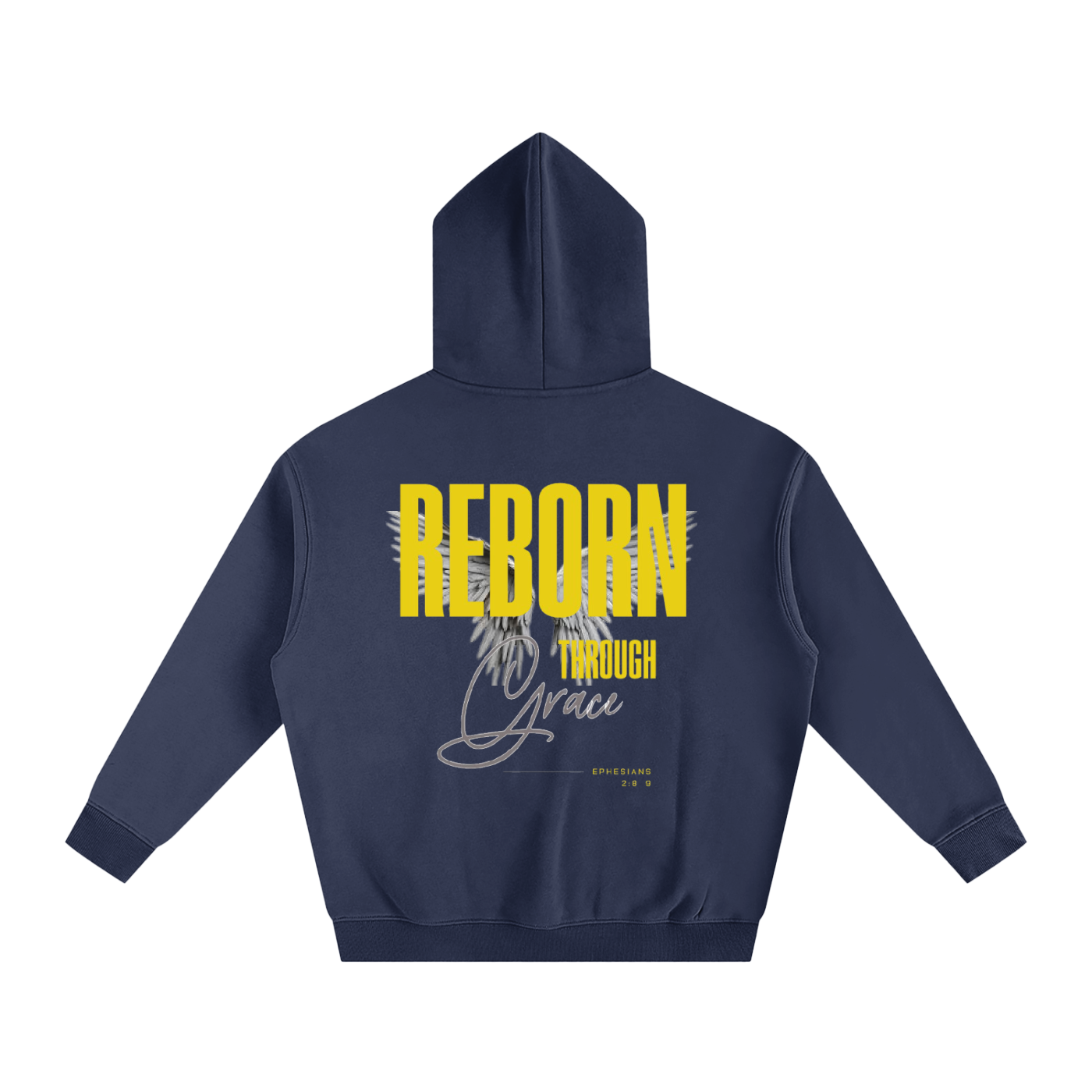 Reborn Oversize Fleeced Hoodie